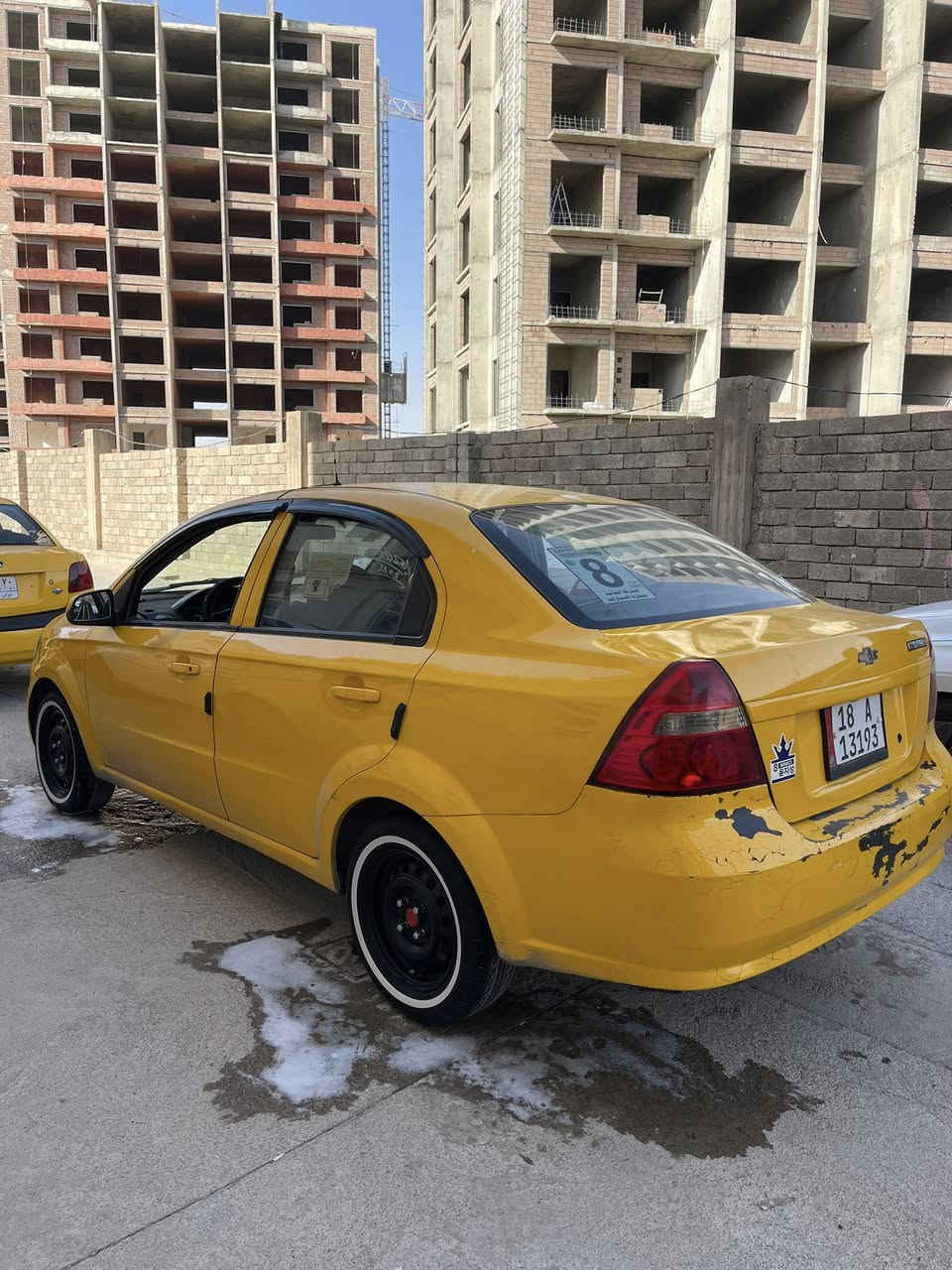 سلام عليكم سياره افيو مديل 2009 كوري
كرير ومحرك صالي 5تيام  من  شديت جدي مال كصه 
طخم جديد ستيرن +بور كلو جديد كلو جديد وشغال السياره 
ما نقصها بلغي سيتم سمعات شاشا طخم تاير  السياره ما بيها ضره شي خفيف  بل صندوك ما وصل حوض شغلو وطلع على الشارع السياره سعرها 60 وبيها مجال لطيبين السفسار اكثر (***********) رقمها بابل المكان موصل المشراي لا يكسر بحلال الناس وشكرا للجميع ❤️
