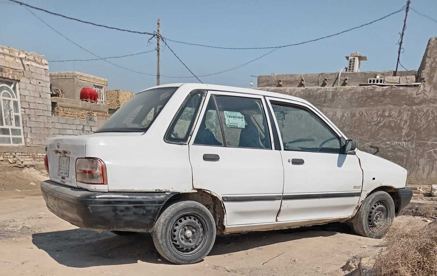 سايبا للبيع في النجف عباسيه السيارة بدون اتكفل عشائرين وعن سرقه سعر 17 الستفسار ع رقم ***********
