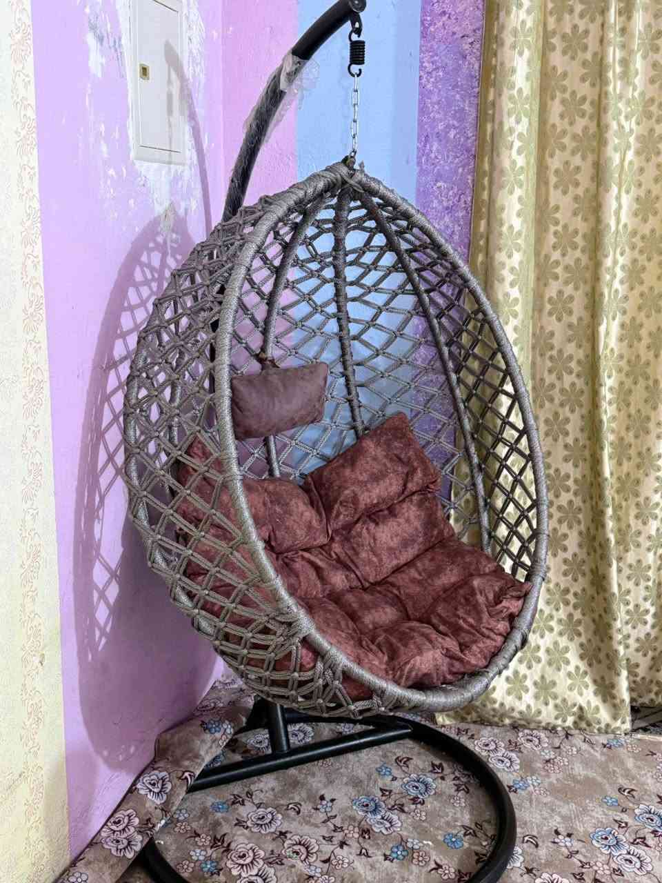 السلام عليكم مرجوحه عش العصفور للبيع السعر 100 جديده بعدهي ما مستخدمه الشراي يتصل ع رقم ***********
