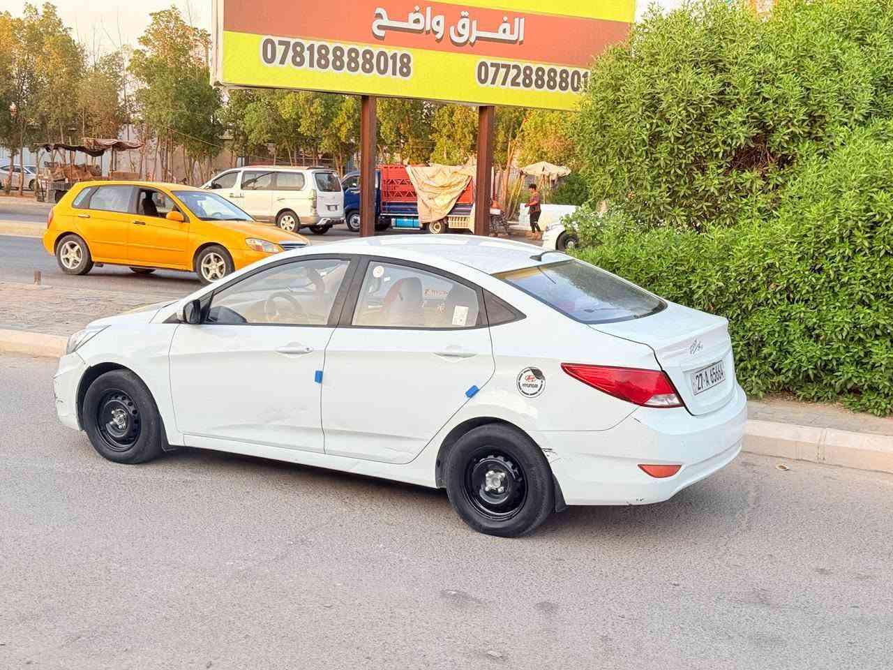 السلام عليكم
اكسنت مديل 2016 خليجي
مكينه وكير حداديه 
تخم تاير لسياره جاهزه مانقصه شي 
رقم ذيقار الدولي بأسمي تحويل مباشر 
سنويه 2027 
مكان لسياره لسماوه لمركز 
السعر 68 وبيه مجال 
لاستفسار ‏‪***********‬‏
