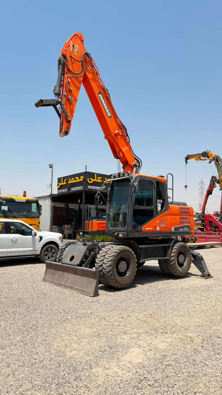 معرض محمد علي
Doosan dx 170-2017
رقم كاتي دخول جديد 

         ☎️📱    ***********
         ☎️📱    ***********
    ساعات:  ٩:٠٠صباحاً   -  ٧:٠٠مساء⏰
    بيع وشراء جميع الاليات الثقيله  كرينات✅
           عنوان أربيل.  / طريق كركوك ✅📍Muhamad Ali
