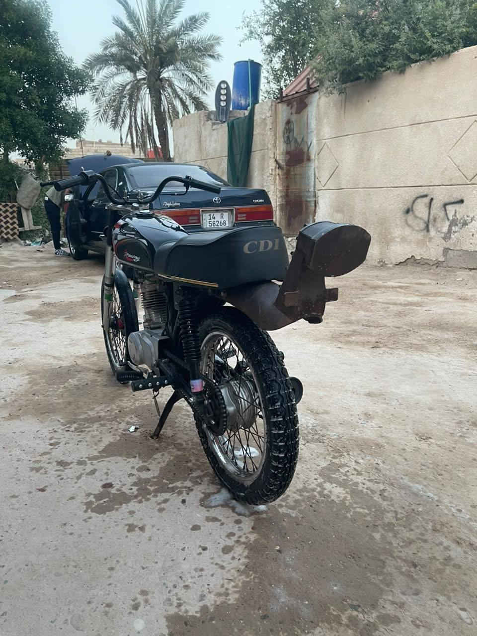 السلام عليكم دراجه دوات للبيع 450بيه مجال مكان بصره ابو الخصيب لوسطي رقم الهاتف ***********
