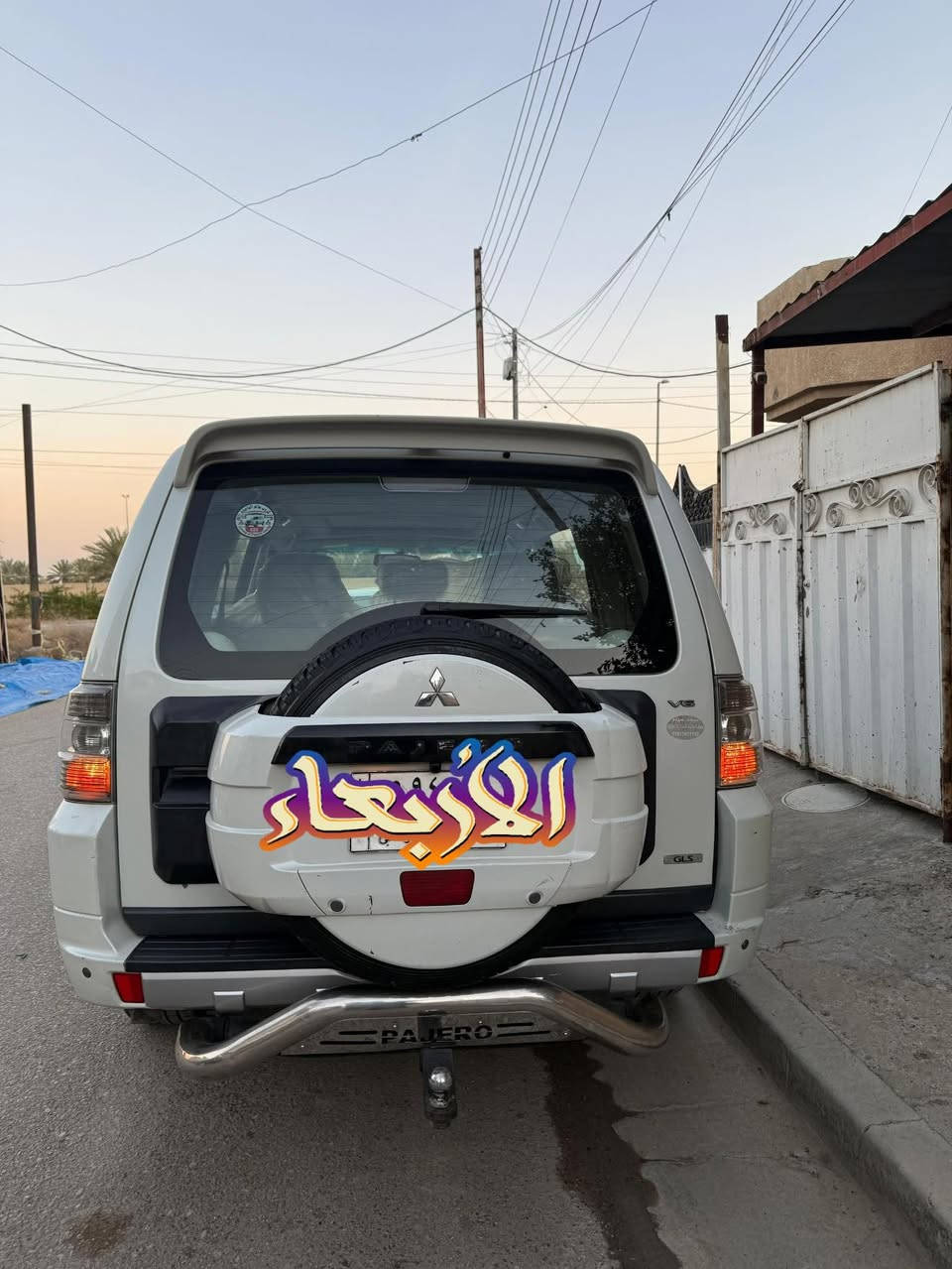 السلام عليكم
باجيرو موديل 14 مكفولة من الضربة والصبغ 
الفئة حبتور مواصفات معروفة 
فتحت سقف 
كشنات كهرباء 
مري شفط+ إشارة
دمام +تاب 10 انج 
تخم تايرات جديد قبل أسبوع شادة 
تبريد +تدفئة 
كير مكينة كهربائيات كهربائيات على الضمان 
ماشية 89 كم سيارة جديدة جاهزة من كلشي
رقم بغداد مشروع وطني بسمي
اتصل واني خادم *********** هذا الرقم بي وات ساب متواجد في أي وقت
