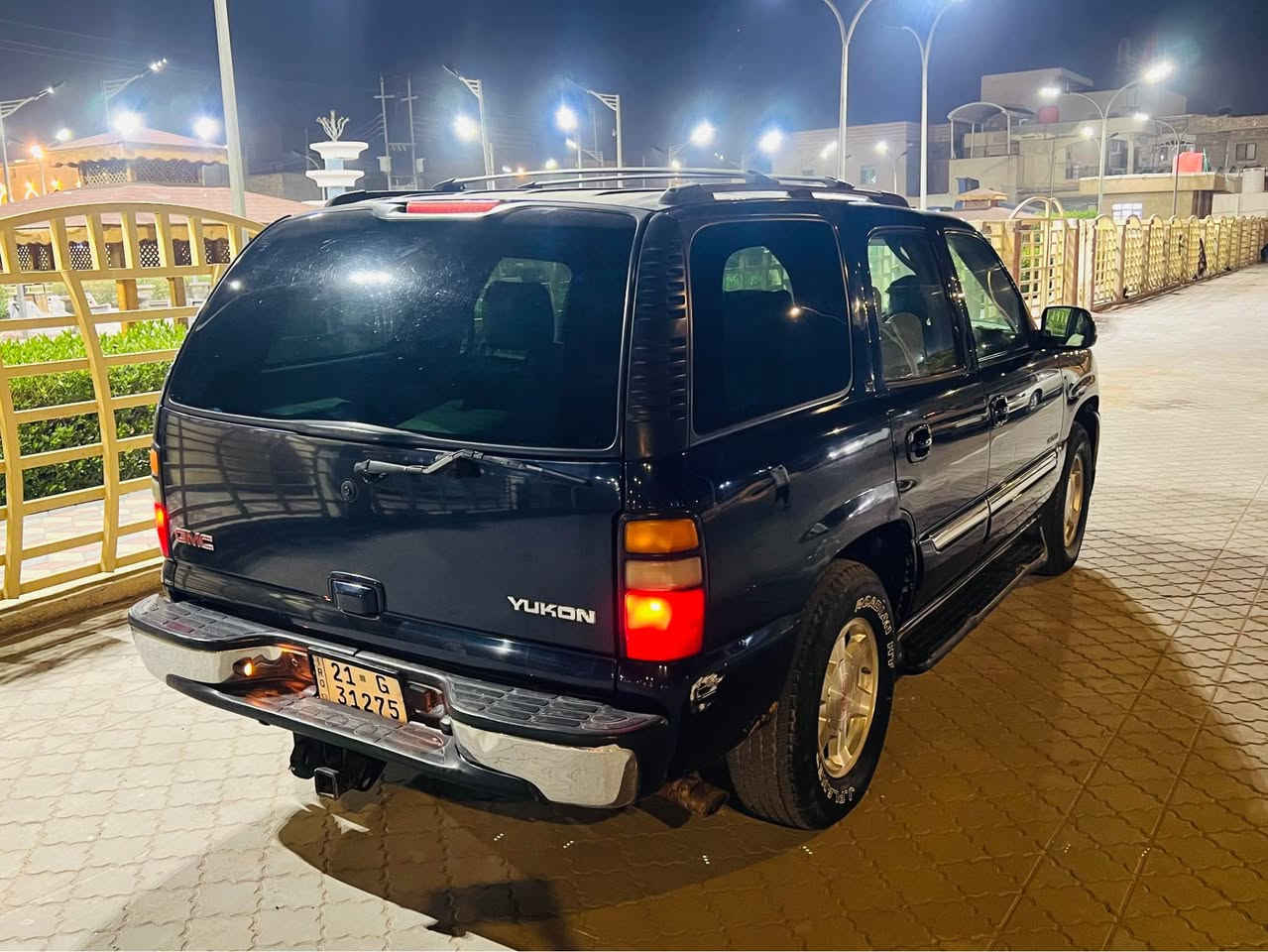 للبيع يوكن موديل٢٠٠٥كفاله ضربه وتبديل بيهه رشات صبغ بلارباع رقم سليمانيه جديد سنويه لل٢٧ راعيهه جيراني تحويل ثاني يوم جاهزه محرك گير حداده تخم تاير تبريد تدفئه فول مواصفات ١/١فتحه كشنات جلد كهربائي شاشه تحكم ستيرن سيارة مامتعوبه وجديده مال جناي العنوان البصره سعر ٩٥ وبيه مجال ***********
