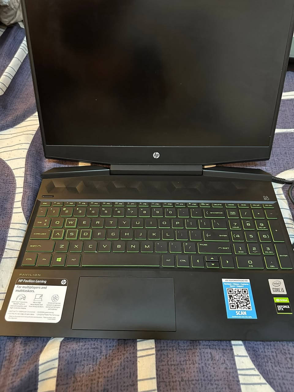 💻 لابتوب جيمنج للبيع - HP Pavilion 15 💻
جهاز ممتاز للألعاب ، البرمجة، والمونتاج!
🔥 أهم المواصفات:
 المعالج: Intel Core i5-10300H (جيل 10 - أداء عالي)
 كرت الشاشة: NVIDIA GTX 1650 (4GB)
 الرام: 8GB DDR4
 التخزين: 256GB SSD (سريع جداً)
 الشاشة: 15.6 بوصة FHD IPS
 الصوت: نظام B&O نقي
✨ حالة الجهاز:
 استخدام أقل من شهر.
 النظافة 100% (أخو الجديد) مع الكارتون.
📍 الموقع: كركوك (يوجد توصيل لجميع المحافظات).
💰 السعر: 550$
📞 للتواصل والاستفسار (أو لطلب باقي الصور):
وتساب: ***********
