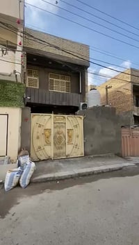 بيت مساحه 100متر واجه 5 يحتوي على ٣ غرف والطابق الثاني٣ بيت كامل موضح ...