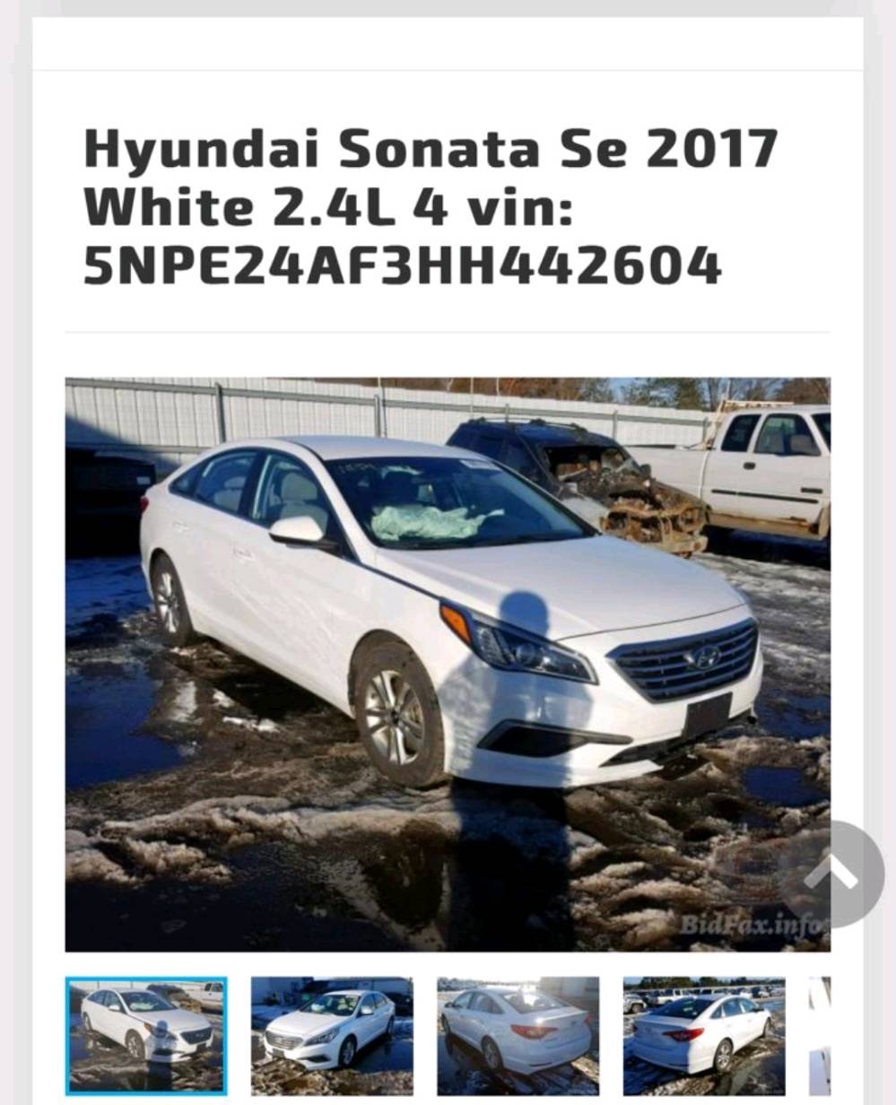 هونداي سوناتا 
2017
سياره نضيفه جدا 
مكاني كربلاء 
