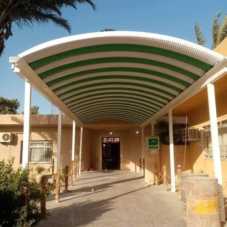 يتوفر لدينا 💕  💕  مضلات  حديثه( كي سبان)  
واتساب
***********
اتصال
***********
 
  جميع الاحجام والقياسات والألوان ⛓🪓(باسعارتنافسية)
معدن مطلي طلاء حراري ومقاوم للحراره العاليه والامطار ☔🌡⛱⛱⛱⛱⛱
ونعمل ساندويج بيوت⛪ ومحلات وكافة اعمال السندويج

تفاصيل سقايف
1. الكي سبان 0.5
2. الحديد بوري مربع 4انج × 2 ملم
3. الصبغ اساس رادليت رصاصي 
4.صبغ الوان السواقي حسب طلب الزبون 
5.  الكي سبان  16 لون حراري 
6. الكي سبان مقاوم لدرجات الحرار 
7 . جمع المواد تركي المنشئ
8. كل هذه المواصفات 
َ9  كرسته وعمل
