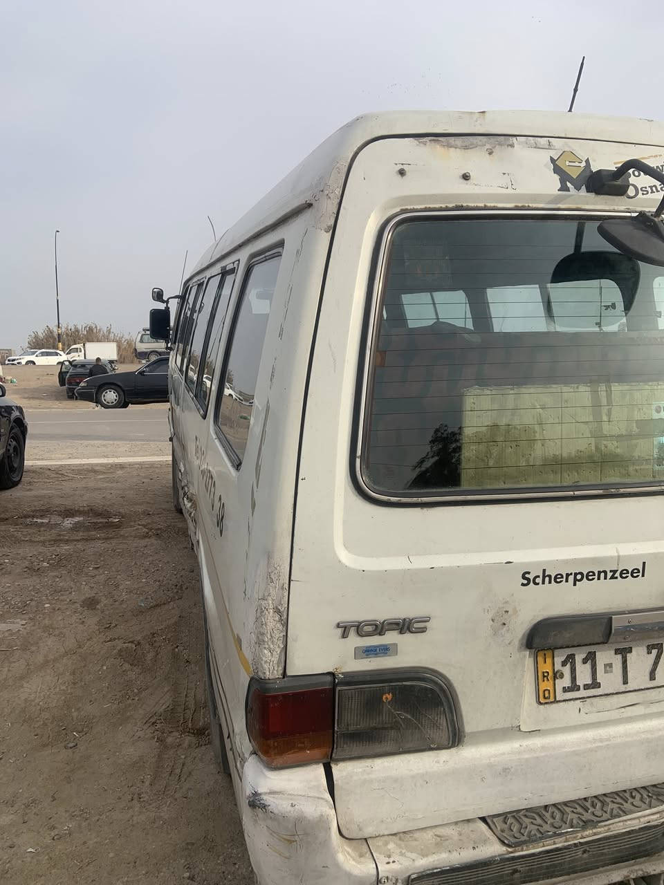 السلام عليكم
كيا اسيا مديل 93 جاهزة من كلشي وبأسمنا السيارة 
كير محرك اكسن باتري داينمو كهربائيات كلها شغالة
ترايك 120 وين ما يعجبك تخم تايرات جديد 
رقم بغداد حمل الدولي الجديد سنوية لل 2030
السعر 35 وبيها مجال مكاني بغداد البياع 
رقم الهاتف ***********
