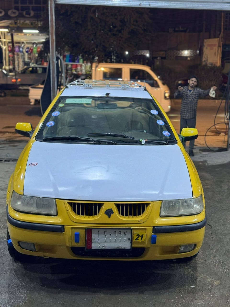 سلام عليكم
سمند 2012 مصفرهة غرامات هيئه عليه شهرين بس سيارة خياسات مبينه بصور بصيطه محرك وكير خير م̷ـــِْن الله تخم تاير جديد باتري جديد كربائيات شغاله السيارة احلا م̷ـــِْن صور مكاني كربلاء $30 / 
***********
