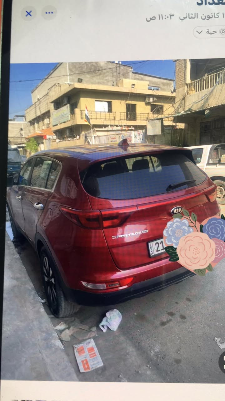 سلام عليكم.  للبيع سبورتج ٢٠١٨ وارد أمريكي  رقم سليمانية وباسمي   محرك ٢٤٠٠ gdi  ماشية 73ألف   سيارة كلش حلوة  داخلة للعراق كلين   بس نطخت عندي  شي خفيف عدلتها على البارد بابتين عكس السائق  وللاستفسار اكثر الاتصال بالرقم 
واتساب *********** 
السعر 16000$
ملاحظة صورة الضرر موجودة مع الصور قبل التصليح
