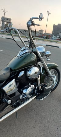 هوندا شادو 400cc  دراجه معدله بالكامل تعديل جيكانو  و التزويد مثل ما م...