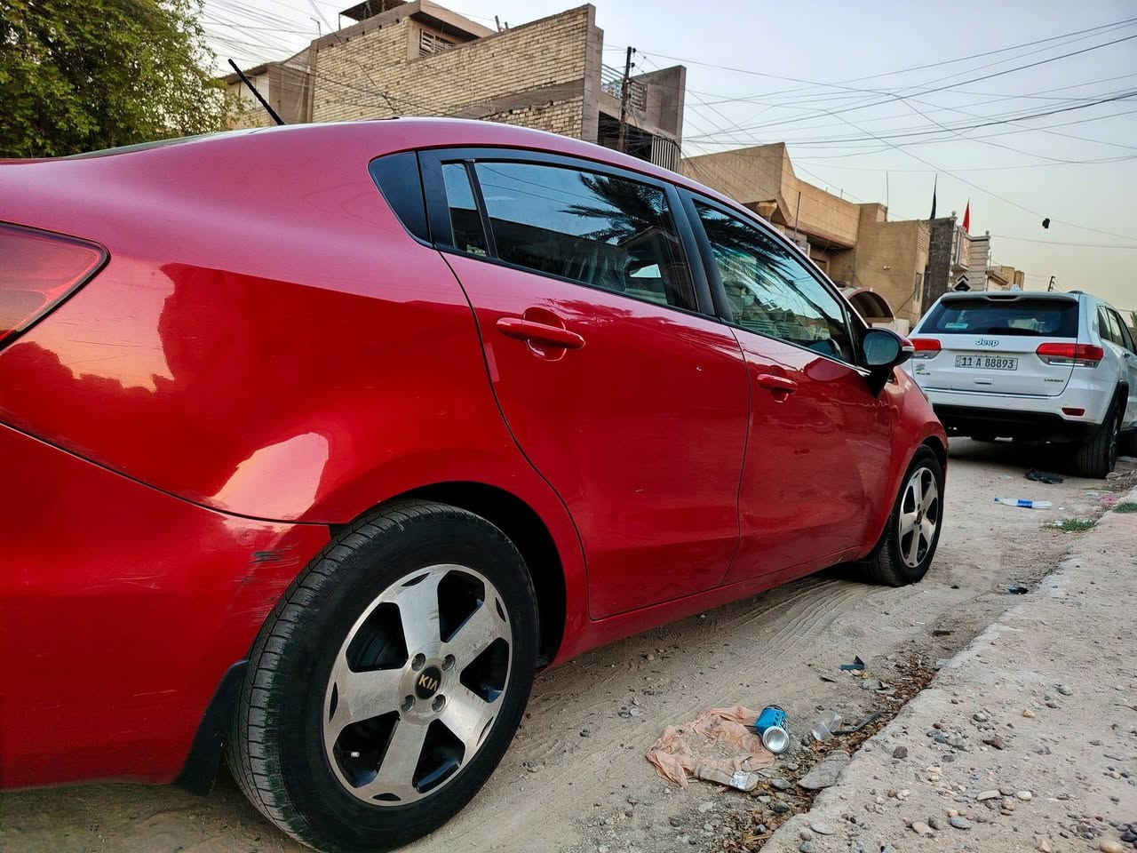 االسلام عليكم للبيع كيا ريو 2014 ماشية 130  خليجي مكفولة عدة طخة بل جاملغ الأمامي مصبوغ فقط فول موصفات فتحة سقف اشاير مري  مري شفط تحكم ستيرن جهتين شاشة وكامرة تبريد ثلج وتدفئة نظام ايكو اقتصادي مكينة 1600 دوش مكفولة كير مكفول رقم أربيل  السعر 92 العنوان بغداد ***********
