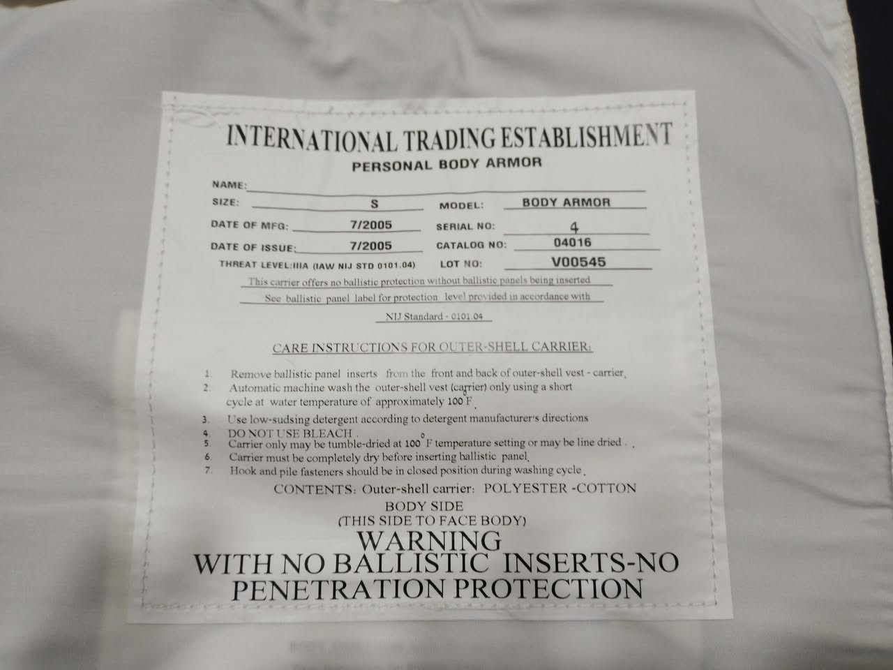 السلام عليكم لخياطين الدروعة نسيجي ألياف يصير داخل الدرع ٢٢ قطعة سعر القطة ٢٠ بغداد


**إذا كنت صاحب هذا الإعلان وتريد حذفه لأي سبب، رجاءا أرسل رسالة إلى الدعم الفني**