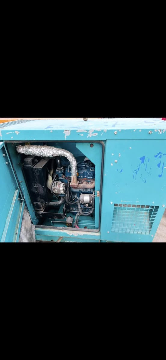 نوع المحرك:كابوتا ياباني
القدره:15KAV
المحرك:3بستم 
نوع الملف:ستامفود نكليزي
كاتم:90‎%‎
مع سسستم بروتكشن كامل للحمايه ونظام اوتو Ato
☎️رقم الهاتف:***********
***********
العدد2
🔷العنوان:بابل
