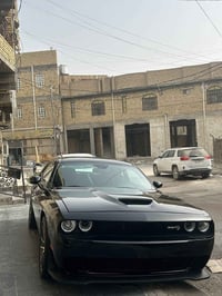 دوج جالنجر R/T موديل 2023  الضرر ثلاثه قطع مواصفات كشنات مخمل شاشه وسط...