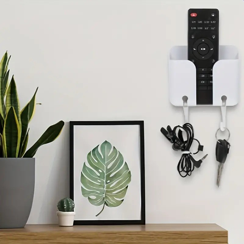 قطعتين ب 10 الاف فقط  توصيل مجاني لجميع المحافظات 
حامل موبايل يثبت على الحائط متعدد الاغراض ذاتي اللصق مع خطافات، حامل لشاحن الحائط للموبايل وجهاز التحكم عن بعد للمنزل والمكتب 
للحجز مراسلة الصفحة او دايركت 
***********
