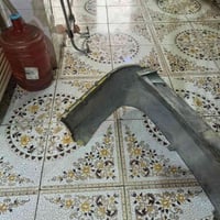 دعاميه خلفي • مصبوغ رصاصي • بالشطرة