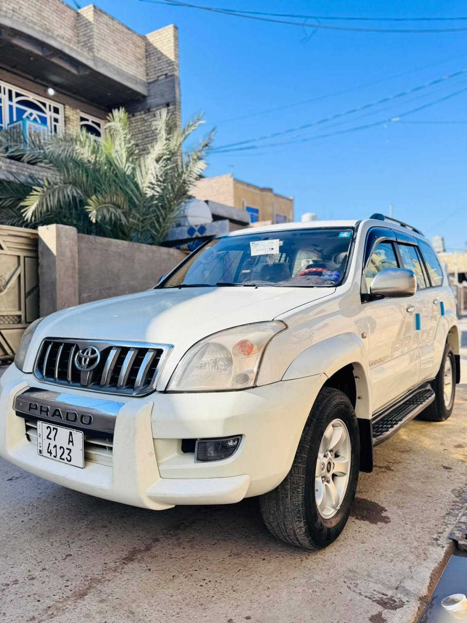 السلام عليكم للبيع برادو
2007 في اكس بيها صبغ جاملغ وبنيد والباقي مكفول السعر 150وبيها مجال  الاستفسار ‏‪***********‬‏ المكان بغداد المعامل

