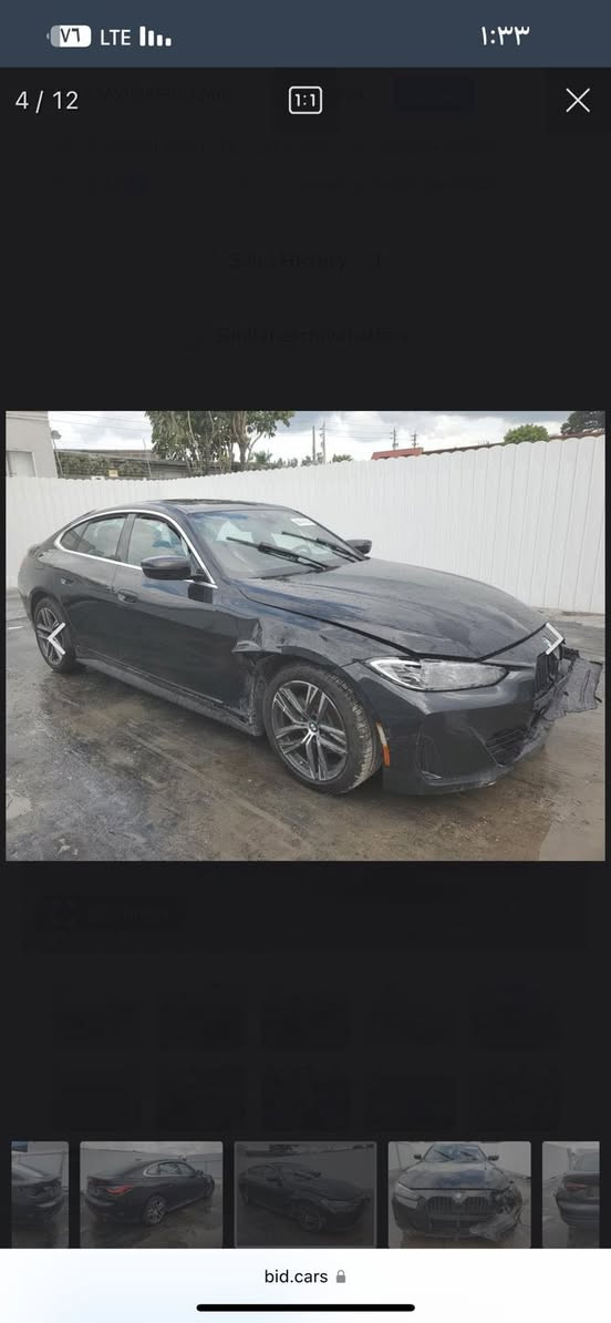 السلام عليكم
BMW 430i موديل 2024
ماشية 39 الف ميل
سنوية جديدة ب اسمي رقم بغداد كير و محرك مكفولات و الضرر موضح بالصور 
***********
سعرها 26 الف
