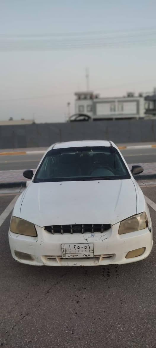 سلام عليكم هونداي فيرنه 2001 مكينه وكير تخم تاير مكينه وكير نضاف مكان كربلاء رقم الهاتف ***********/***********
