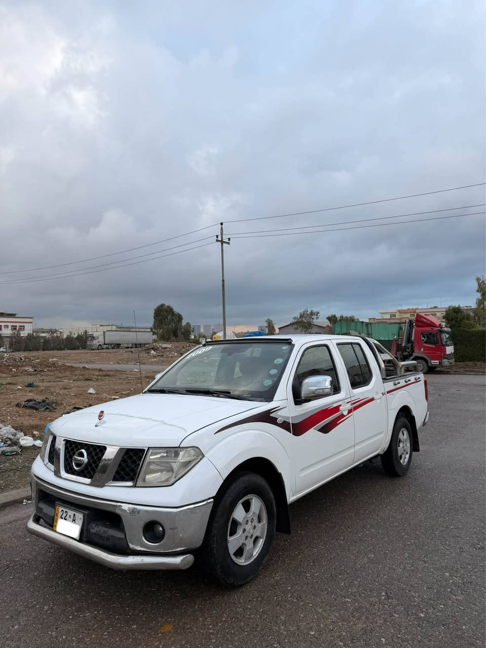 رەقەم تەلەفۆن (***********)
ناڤارە مۆدیل ٢٠٠٩ ناو سوور چوار جام کارابا ئاوێنە کارابا گێر حادی بیلادی گێر و مەکینە و ئاکسل و شانسی بەشەرت بەناو کردن و غەرامە بەشەرت سەنەوی نوێیە تاکو ٢٠٣٠ پارچەک و دوو پەلە سبوغ بێ ژورێ نرخ ٩٣ وەرەقە و مەجال أربيل, العراق
