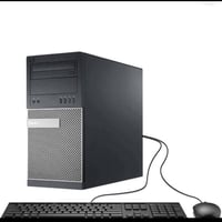 حاسبه dell سستم نضافه ميه بالميه .السعر ٢٥٠ قفل فقط كيس ماوس كيبورد كي...