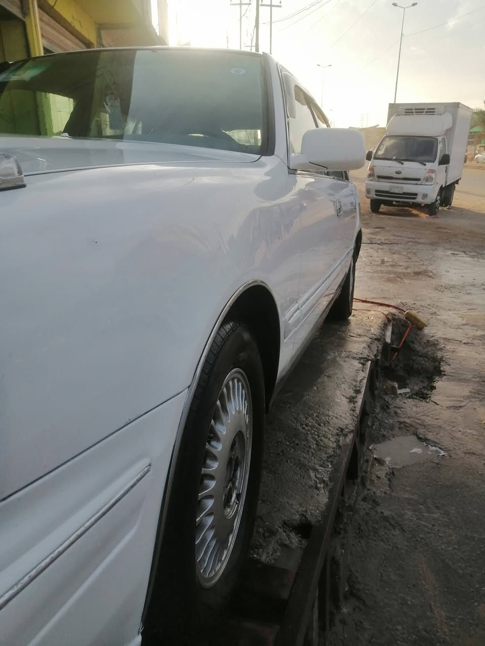 السلام عليكم
راس ثور تكم بلادي موديل ٩٨ اصل سياره عدله بدون كص بيها مكانات طخات وصبغ قيل وبيها طغه بل كدام
وسونار موجود بل منشور رقم بغداد دولي سنويه لل٢٨ بسم صديقي موجود بحي رحمه 
كير مكينه جدد
ملاحظه بيها صليب بل كاردن بي رجه
سعر 85     كوفه شارع المعمل ***********
