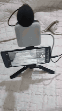 اخوان هذي معده تصوير احترافيه تلاثة في واحد مايك و اضائة وستاند للتواص...