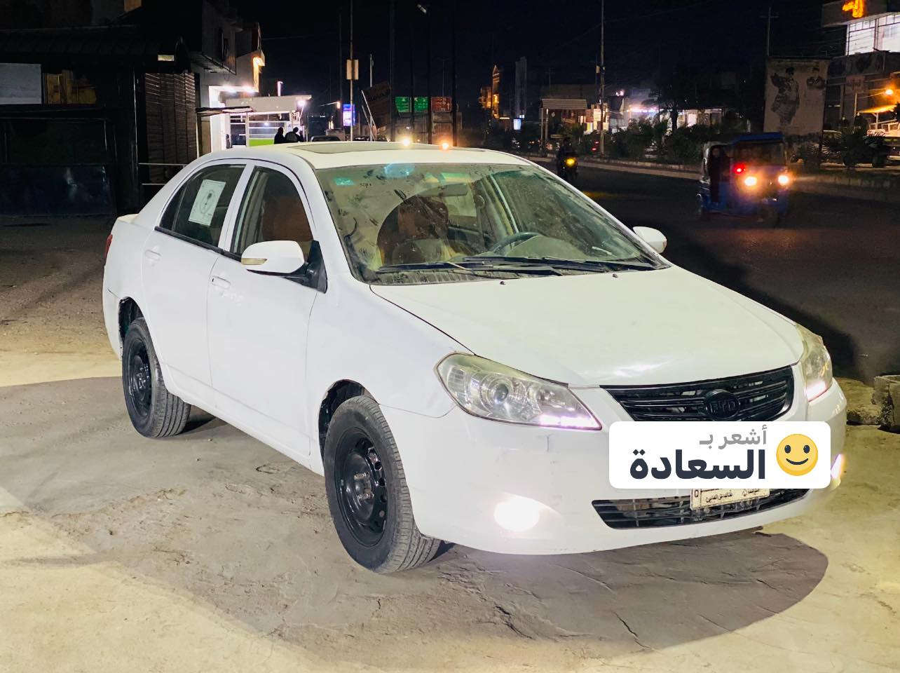 السلام عليكم
 BYD 2013للبيع 
كير عادي محرك 1500
السياره كفاله عامة ماعده اهلالات معمره  
حداديه 
شاشه
السياره جاهزه كلش
سنويه لل2029
السياره سعره 54 وبيه مجال 
مكاني ميسان العماره 
***********
