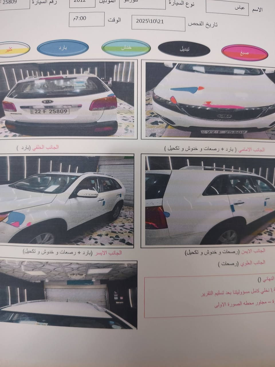 سلام عليكم سورنتو ١٢  اربعه سلندرمكفوله من صبغ وتبديل ماعدا بارد قليل  مكينه مامفتوحه بس كازكت اني  فتحته  سنويه ورقم جديد تريد تحويل تريد وكاله سعر ١٣٥ ***********
