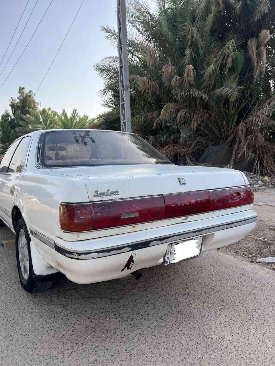 للبيع فقط 
كرسته تكم مسطره موديل 92 
مكينه وكير ونجي 
كير قبل سبوع شاده و الوصل موجود 
حداده اماميه جديده 
الخلفيه بيها ضعف نص عمر 
تخم تاير نص عمر 
كهربائيات كلها شغاله 
مكفوله كص عيب شرعي اصوليات ضربه قويه كلبه تجيه 
عضمه حلوه 
عوزها جاملغ فقط وسكن مال سايق 
رقم نجف دولي مشروع وطني تحويل ثاني يوم شرط سنويه ل28 
مكاني ذي قار قضاء النصر 
للاستفسار 
***********
*********** ناصرية, ذي قار
