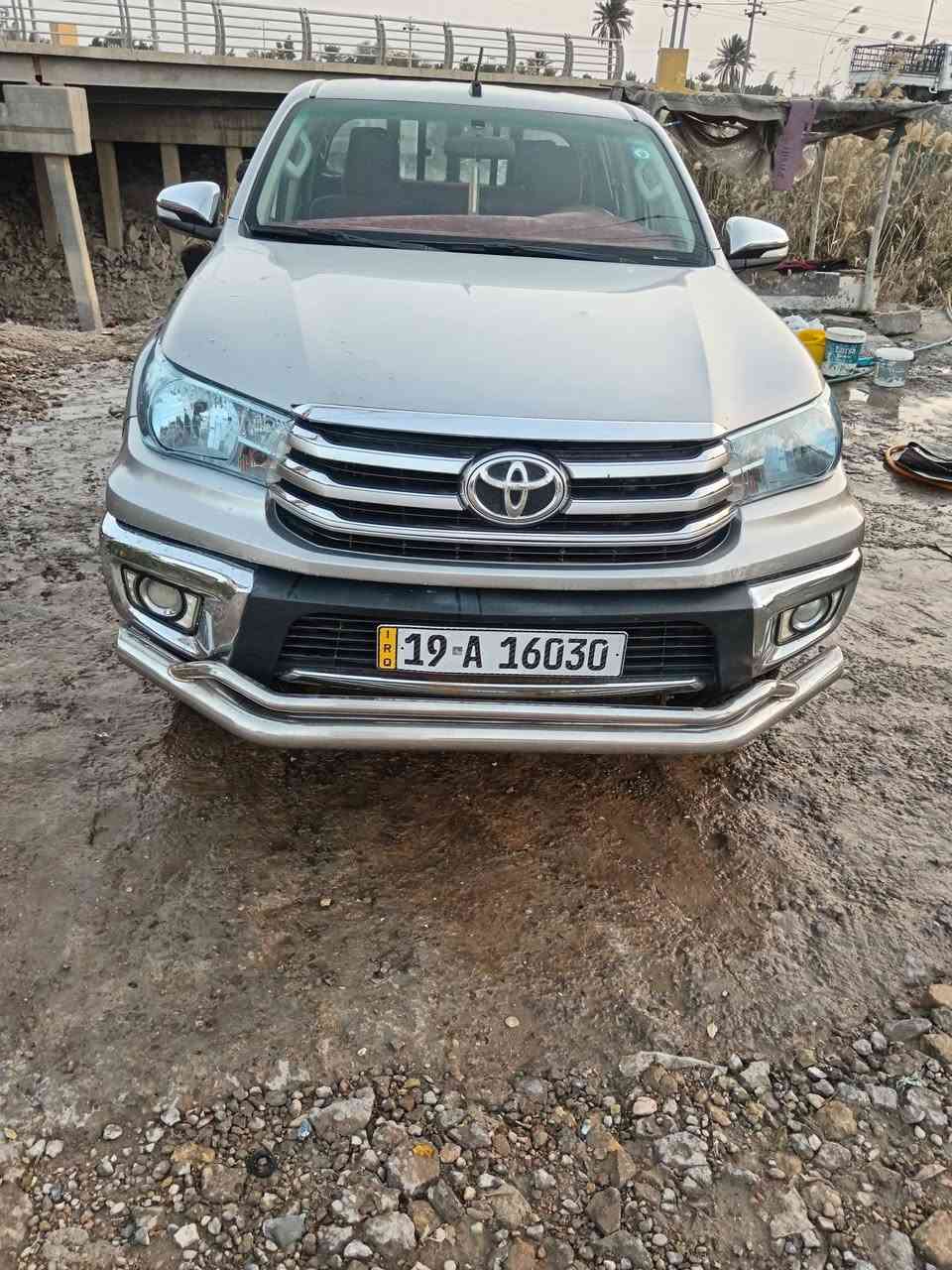 السلام عليكم
للبيع او مراوس تويوتا هايلوكس موديل 17 كويتي اصل فور ويل كير عادي   رقم كربلاء دولي تحويل مباشر مكاني الديوانية الاستفسار اتصل على الرقم ***********
