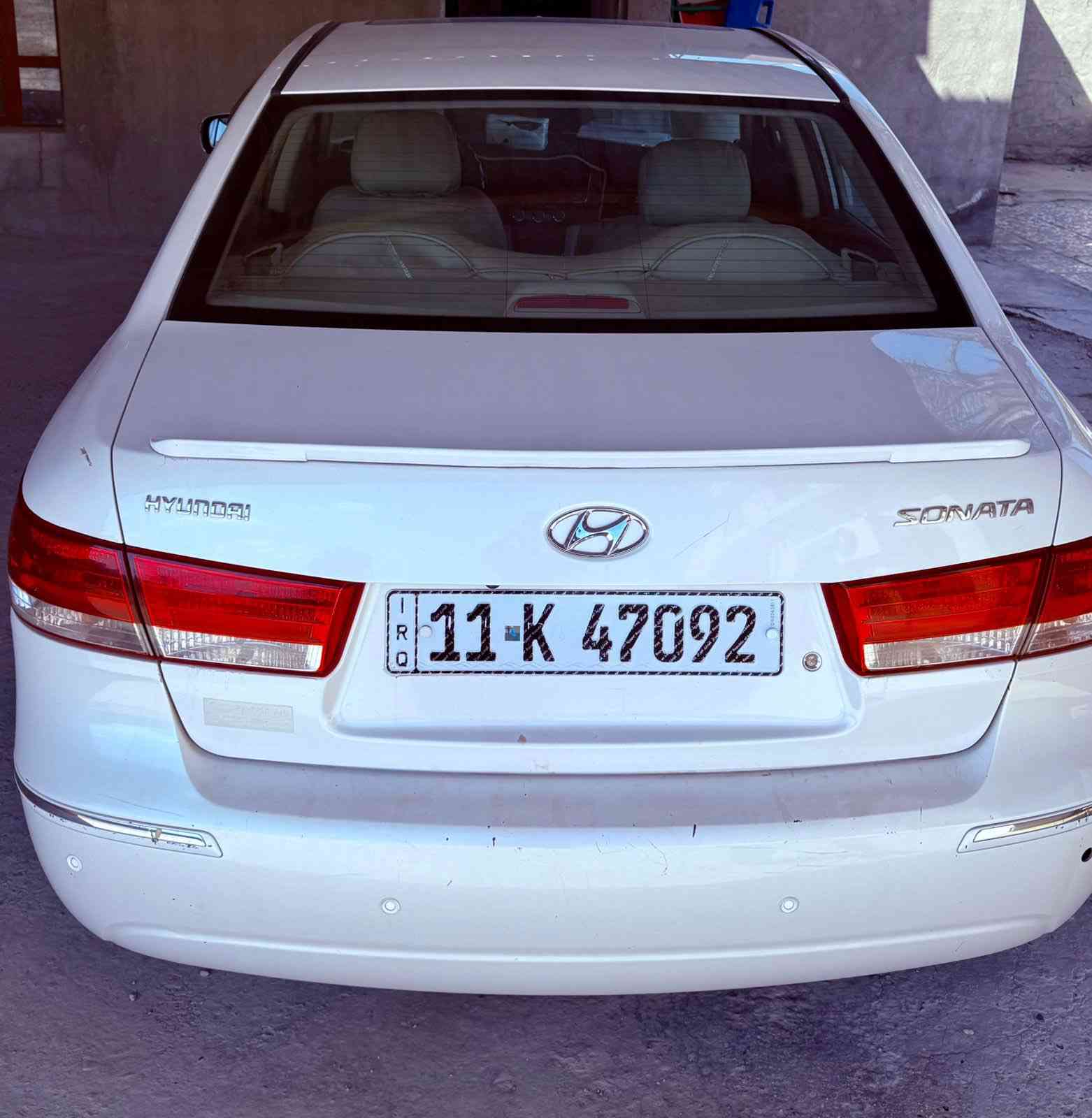 سوناتا خليجي ٢٠١٠
محرك ٢٤٠٠
تخم تاير 
فتحة سقف 
اشاير مري
زنون عالي وناصي 
كامره خلفيه 
تبريد ثلج
ما بيها اي قطعة تبديل 
ما بيها قطرة صبغ
مكفوله كفاله عامه 
السعر ١٤٧ وبيها مجال
مكان بغداد ابو غريب


**إذا كنت صاحب هذا الإعلان وتريد حذفه لأي سبب، رجاءا أرسل رسالة إلى الدعم الفني**