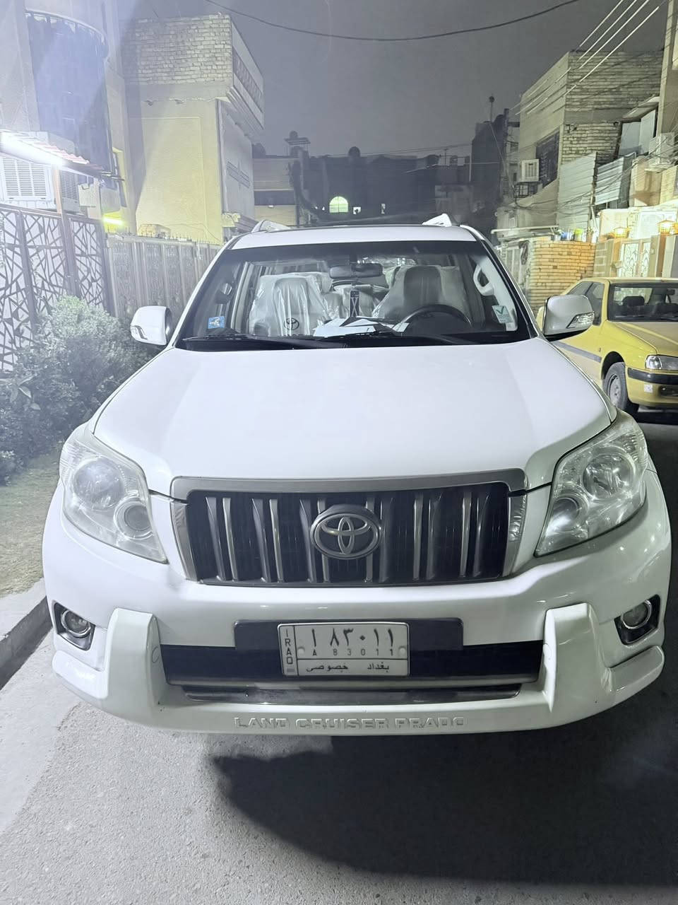 سلام عليكم برادو كويتي موديل ٢٠١٢ للبيع  ٦ سلندر حادثها شخط بالجاملغ الامامي وصبغته وبالباب الامامي والجاملغ الخلفي بي كلير مواصفاتها معروفة سعرها ٢٨٠ ورقة مكاني بغداد الغزاليةرقم الهاتف *********** 
صورة السونار مرفقة بالمنشور
