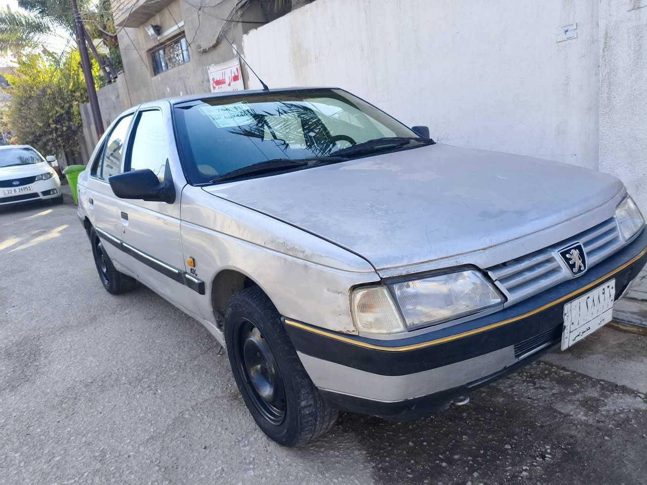 بيجو 405 للبيع رقم بابل سنوية ساقطة سنة 2022/12/23 السيارة مكفولة من الضربة وجاردة كير مكينة تبريد حدادية كلهن زينات شراي تعال خاص او اتصل على الرقم الموجود *********** مكاني نجف الاشرف حي المكرمة سعر السيارة (35) قابل للتفاوض
