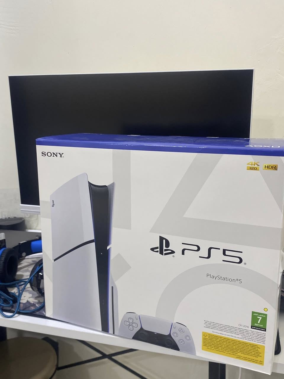 للبيع جهاز PlayStation 5 Slim نظيف جداً
مع يدات اصلية جديدة عدد 2 ،استخدام قليل جداً لان العب ماوس وكيبورد 

وشاشة GAME ON حجم 27" فلات دقة 2K ، 
180 هيرتز معدل استجابة 0.3 منفذ 2.1HDMI
انارة خلفية RGB

السعر قيم باللي يرضي بي الله 
سبب البيع محتاج فلوس


**إذا كنت صاحب هذا الإعلان وتريد حذفه لأي سبب، رجاءا أرسل رسالة إلى الدعم الفني**