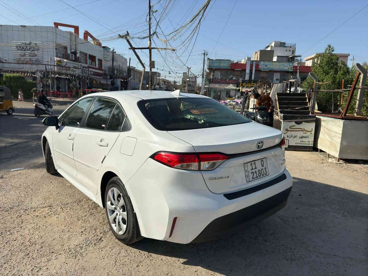 كورلا وارد امريكي موديل 2023 حادث خفيف السعر 170 وبيها مجال رقم الهاتف ***********
