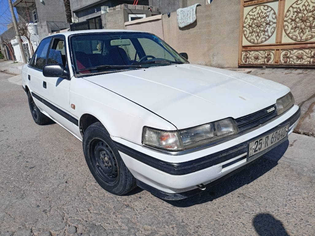 مازدا 626 مودیل 1989 ، 8بخ ، ڕەنگی سپی ، سندوق ڕقم کرکوک مشروع وطني ، سنوی نوێ تا 2027 ویل عادی ،  سعر 25مجال
*********** كركوك, العراق
