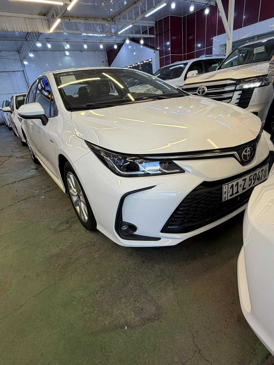 كورلا شكل الخليجي 2025 مكفولة كفالة من الصبغ ولبارد بيهة رصعة بلجنطة زغيرة 
سيارة جديدة ماشية 13 الف 
ب153$ وبيها مجال  مكلف بلنشر
***********
