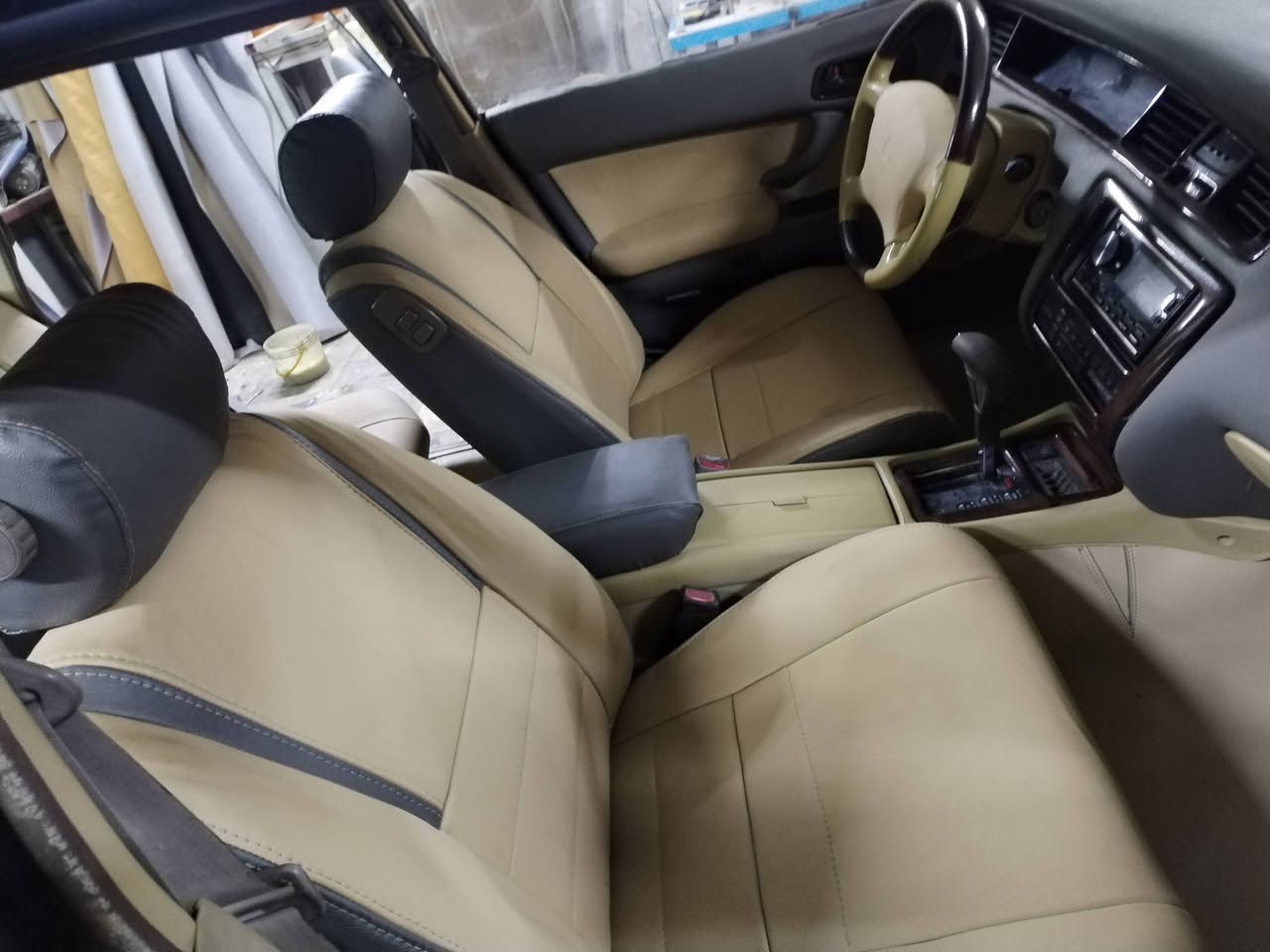 تحديث غرفه كامله لسياره تويوتا كراون بطه مع عازل حراري للدشبول مع سستم صاج ملكي  طباعه مائيه من قبل دوشمه ابو حسين الصرايفي العنوان كوت شارع النفط موبايل ***********........***********
