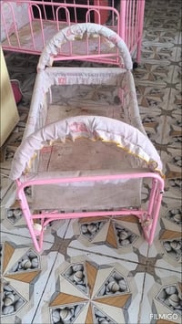 سرير اطفال • قطعتين • نظيف