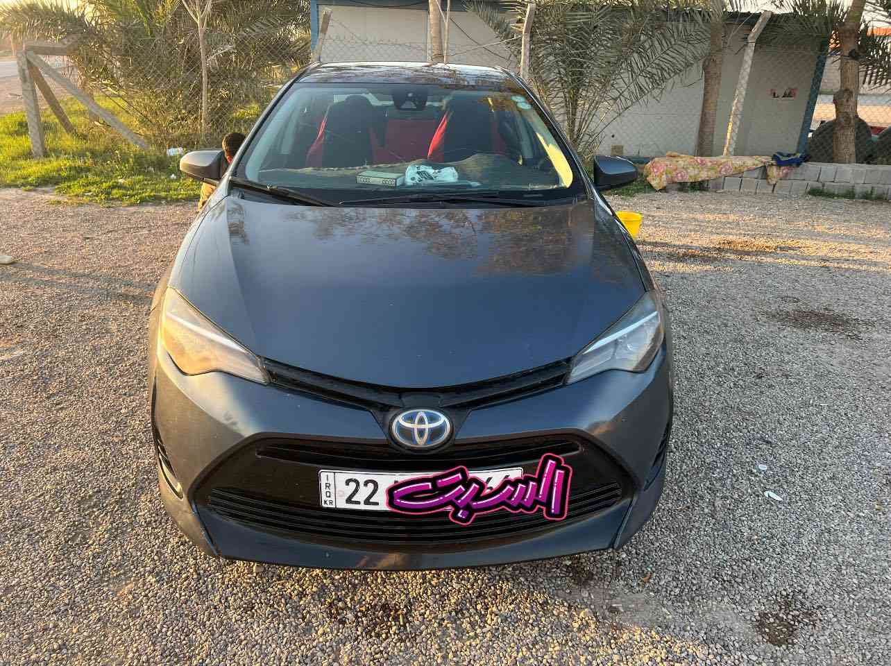 السلام وعليكم 
كورلا 2017 اللبيع سيارة بدون صبغ بيها قطعتين بلاديات بدون دواخل بدون ايرباك رقم اربيل سنوية باسمي تحويل ثاني يوم مدة السنوية الى ٢٠٢٨ السيارة ماشية ٩٧ الف عارضها ١٤٣ وبيها مجال مكان ديالى المقدادية ***********
