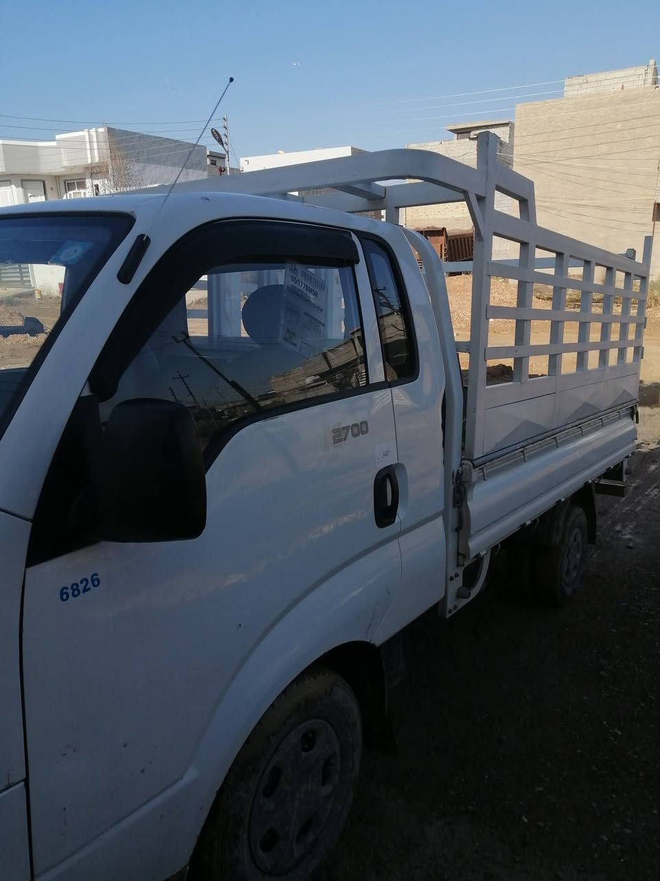 السلام عليكم
كيا حمل 2700 للبيع موديل 2013 بسمي تحويل مباشر سنويه 2028 تبريد تحكم استيرن سياره خير من الله مكاني بعقوبه السعر 110 وبي مجال.
***********
