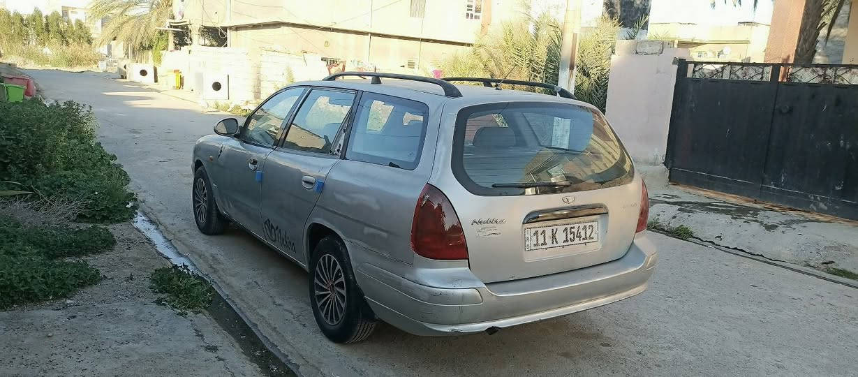 دايو نوبرا 2000 بغداد مشروع وطني
سياره كير محرك مكفولات حداديه مشط ستيرن تايرات سياره جاهزه
بدون حادث بدون صبغ بس بيه جراد
سعر /35
ديالى الخالص
***********
