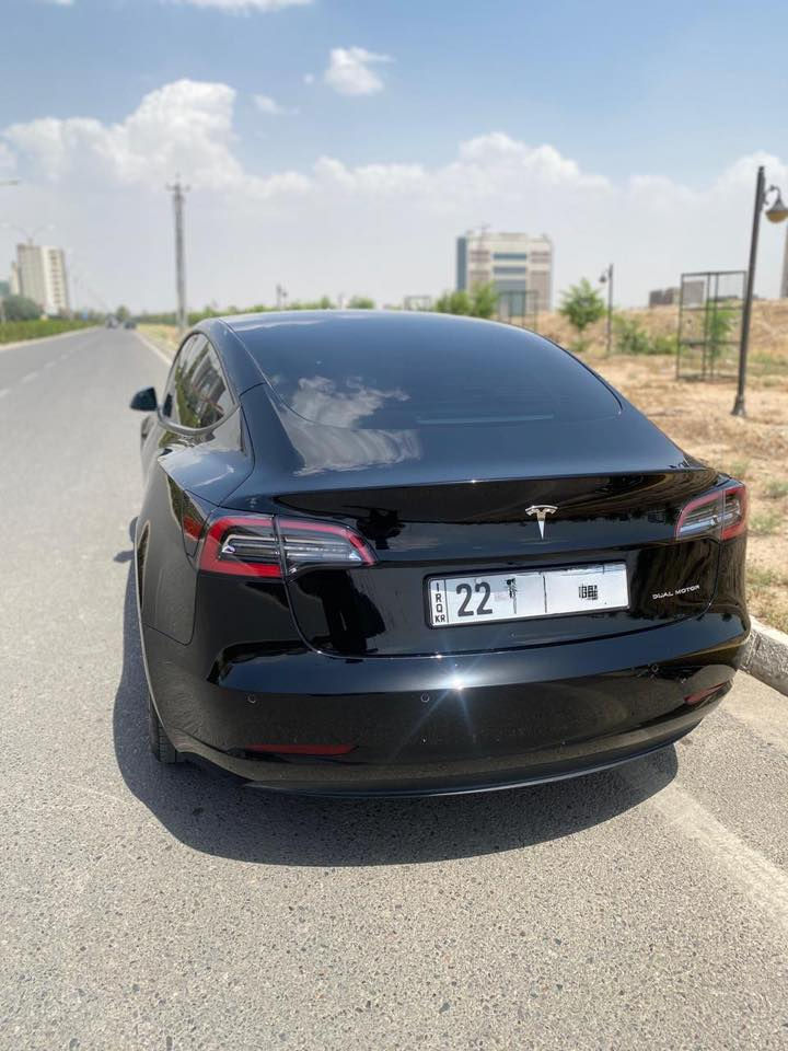 السلام عليكم
 
تیسلا مۆدێل ٣ 
١ پارچەی چاملغ گۆرایە
پەرەشوت و کارەبای بەشەرت
٣٧ هەزار مایل رۆیشتیە
داوای ١٨٨ لێدەکەم و مەجالی کەم

Tesla model 3  Dual Motor 2022
تيسلا موديل بدل ماتور ٢٠٢٢ 
٥٥٠ كم شحن واحد 
حادث سيارة جاملغ بدون دواخل بدون ارباك 
سيارة جاهز دعامي لدعامي بشرت 
كهربايات كل بشرط 
سيارة نضيفة ١٠٠٪؜
ماشي ٣٧ الف مايل 
💵سعر ١٨٨ ورقة 
مكان سيارة اربيل 
رقم موبايل-  *********** 
واتساب موجود

