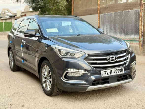 للبيع سنتافيا كراند وراد امريكي  موديل #2017 رقم اربیل الدولي الجديد ب اسمي تحويل ثاني يوم هزه جديده سنويه جديده السياره   بيها طخه فقط مقدمه الجاملغ  صبغ فقط باقي كفاله عامه شرط السونار  مواصفات نص فول  گير ومحرك مكفولات برغي ممفتوح بيهن مكينه 6 سلندر 7 راكب 3 ثلاث قطع تبريدًمركزي منفصل شاشه كبيره وكامره دواره فول تحكم ستيرن جهتين كروز مثبت السرعه مانع الانزلاق فور ويل AWD نضام منحدرات كشافات زينون لايتات زينون بك لأيد LED ويل كب كبير مود درايف ثلاثه انضمه قياده سبورت وسمارت وايكو اقتصاد البانزين كشن كهرباء  داخل لونين رصاصی واسود وبعد بيها مواصفات اكثر / مكان السيارة بغداد- الرصافه 
للاستفسار الاتصال على الرقم***********وبيه واتساب#السعر165وبي مجال
