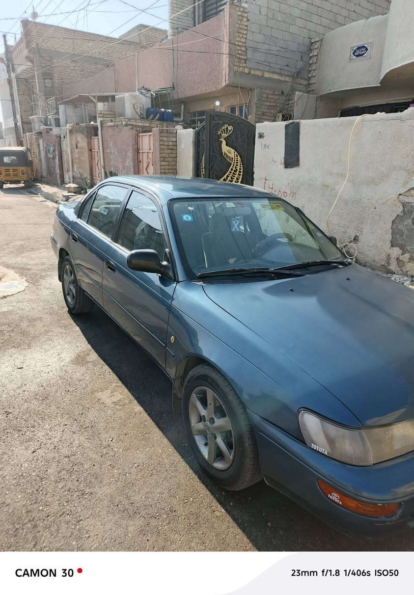 السلام عليكم كورولا موديل 94 يسرى بلاد رقم بغداد جاهزه متصرف عليها الف كير محرك مكفولات تدفئه تبريد ثلج كهربائيات كلها بلاد سنترلك بلادي تخم تاير جديد رقم انكليزي بغداد سنويه لغاية2030 بسمي تحويل ثاني يوم السعر 65 وبيها مجال قليل للاستفسار الاتصال بالرقم ***********
