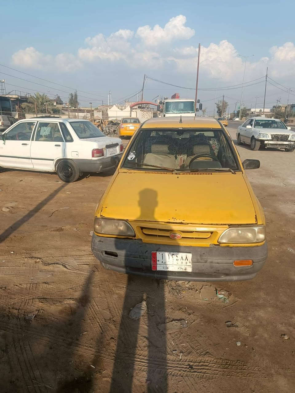 سايبه للبيع السعر 11 ورقه محرك وكير جدد ع شرط تخم تاير جديد شواصي جدد رقم كربلاء  الماني مشروع وطني تحويل مباشر مكان السياره الديوانية قضاء الشاميه للستفسار ***********
