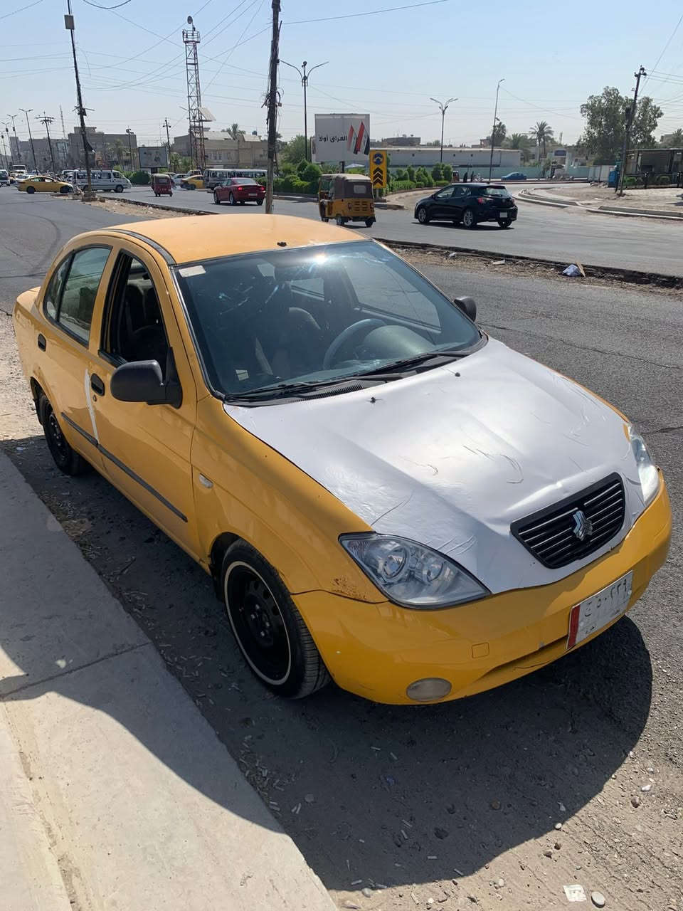 موديل 16
سياره كلشي مناقصها حادثها فقط تبديل جاملغ بدون ضرر
شرط التحويل 
مكاني بغداد  السعر 35
***********
